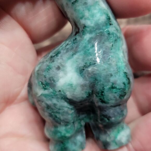Lepidolite & Jade Baby Giraffe - Picture 11 of 14